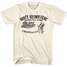Bruce Brown Films Motorcycle Sport Men&#39;s T Shirt - £23.04 GBP+