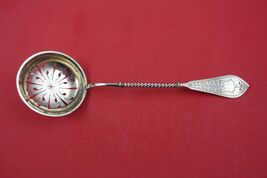 Norwegian Sterling Silver Sugar Sifter Ladle .830 Silver BC Twisted 7 1/8&quot; - $107.91
