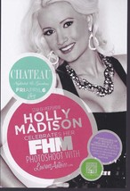 Holly Madison Fhm Phtoshoot W/ Laurens Antoine Las Vegas Promo Card - £4.77 GBP