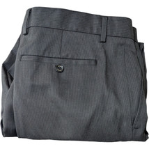 Charcoal Gray Pinstripe Dress Pants Men size 35x30 Banana Republic - $29.70