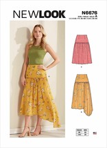 New Look Sewing Pattern 6676 Skirts Misses Size 8-20 - £6.36 GBP
