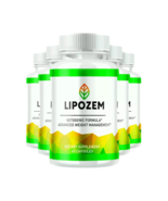 5-Pack Lipozem – Advanced Support for Weight Loss and Gut Health 300 Capsules - $49.08