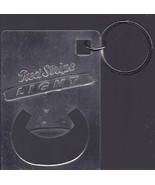 RED STRIPE LIGHT Metal  Bottle Opener/Key ring - $111.15 MXN