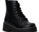 No Boundaries Women&#39;s Lug Combat Boot Black Size 8.5 New  - $24.99