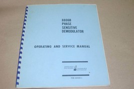HP Hewlett Packard 8806B Phase Sensative Demodulator Operating Service Manual - £31.29 GBP