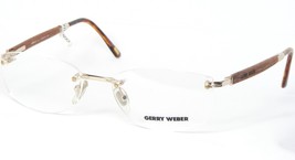 Gerry Weber GW5212 Col.2 Oro Gafas sin Montura 54-19-135mm Alemania - £49.94 GBP