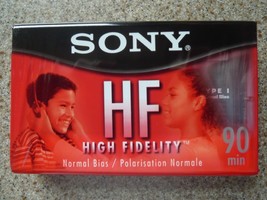 New 4-Pack SONY HF 90 Minute Blank Audio Cassette Tape C-90 HFL - £9.30 GBP