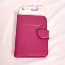 Brand New Passport Holder Cover Travel Wallet Are We There Yet Pink - $287.66 MXN