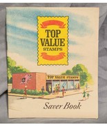 Vintage Top Value Stamps Saver Book 1960&#39;s 1970&#39;s Unused g50 - £21.28 GBP