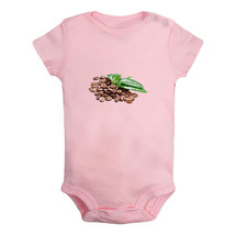 Baby Nut Cacao Pattern Rompers Newborn Bodysuits Infant Jumpsuits Babies Outfits - £8.33 GBP