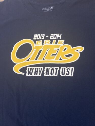 Erie Otters Hockey  2013-2014 t-shirt nhl ohl S: M Medium Connor McDavid On Team - $25.00