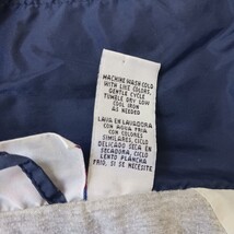 Athletech RN#83053 Mens Blue Cotton Windbreaker Snap Front Pockets Lined Size 2X image 4