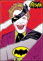 Batman 1960&#39;s TV Series Batman and The Joker Combined Refrigerator Magnet UNUSED - £3.98 GBP