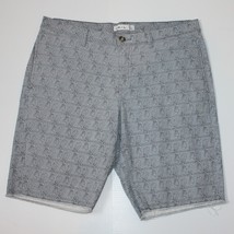 The Rail Men&#39;s Gray Rope Knots Print Casual Shorts size 34 - £15.97 GBP
