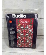 Bucilla 3597 Kit JEWELED CHRISTMAS PANEL 24 Days To Christmas Gift Calen... - £11.08 GBP