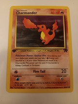 Pokemon 2000 Team Rocket Charmander 50/82 First Edition Single Trading Card - £11.77 GBP