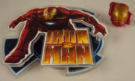 Cake Decorating Kit, Iron Man 2, Includes Topper & Ring, DecoPac, Free Shipping - £5.54 GBP
