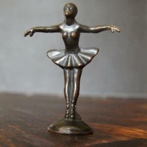 BALERINA - Rare Kinder Surprise Vintage Figurine Girl Dancer Bows - 4cm 1.5 inch - £21.87 GBP