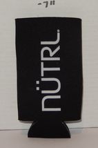 Nutrl drink Can coozie koozy coozy Koozie Insulator Black White - $4.90