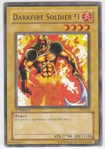 M) Yugioh - Konami - Yu-Gi-Uh! - Darkfire Soldier #1 - SDJ-010 - Trading Card - £1.57 GBP