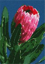 Pepita Needlepoint kit: Protea Bulb Up Close, 7&quot; x 10&quot; - $50.00+