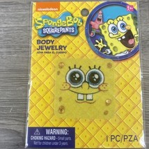 SpongeBob SquarePants Stick On Tattoo Costume Cosplay Body Jewelry Art - $4.85