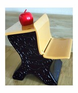 Vintage Avon &quot;Somewhere&quot; Cologne School Desk W/ Apple Full Decanter Bottle - $12.25 CAD