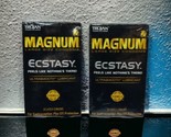 2x Trojan Magnum Ecstasy 20 Total Large Lubricated Latex Condoms  EXP 2/25 - £19.25 GBP