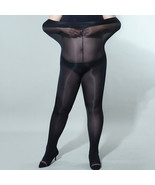 PLUS SIZE Womens Oil Shiny Glossy Pantyhose See-through Stockings Tights Hosiery - $8.99