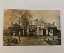 North Lodge Gate Mount Vernon Virginia Postcard - £7.86 GBP