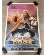 “Cyclone” Original Movie Poster 27x41 Movie 1 Sheet Heather Thomas CV - $27.78 CAD