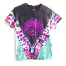 Authentic Jimi Hendrix Purple Haze Tie Dye Men&#39;s Size Small Soft Comfy Rock Tee - £19.06 GBP