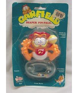 VINTAGE 1990 GARFIELD Cat Remco BABY RATTLE Plastic Toy NEW In Package - $22.34 CAD