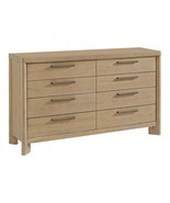 Stylish Tan 8-Drawer Dresser for Bedroom Storage - Organize with Ease - $1,642.65 CAD