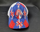 Royal and Awesome Golf Baseball Cap Men`s Trew Brit Union Jack Hat Adjus... - $15.83