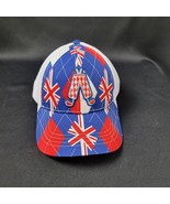 Royal and Awesome Golf Baseball Cap Men`s Trew Brit Union Jack Hat Adjus... - $301.39 MXN