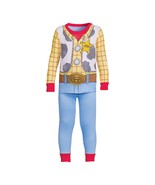 Disney Toy Story Sheriff Woody Toddler Boy&#39;s Costume Style Pajama Set - $22.99