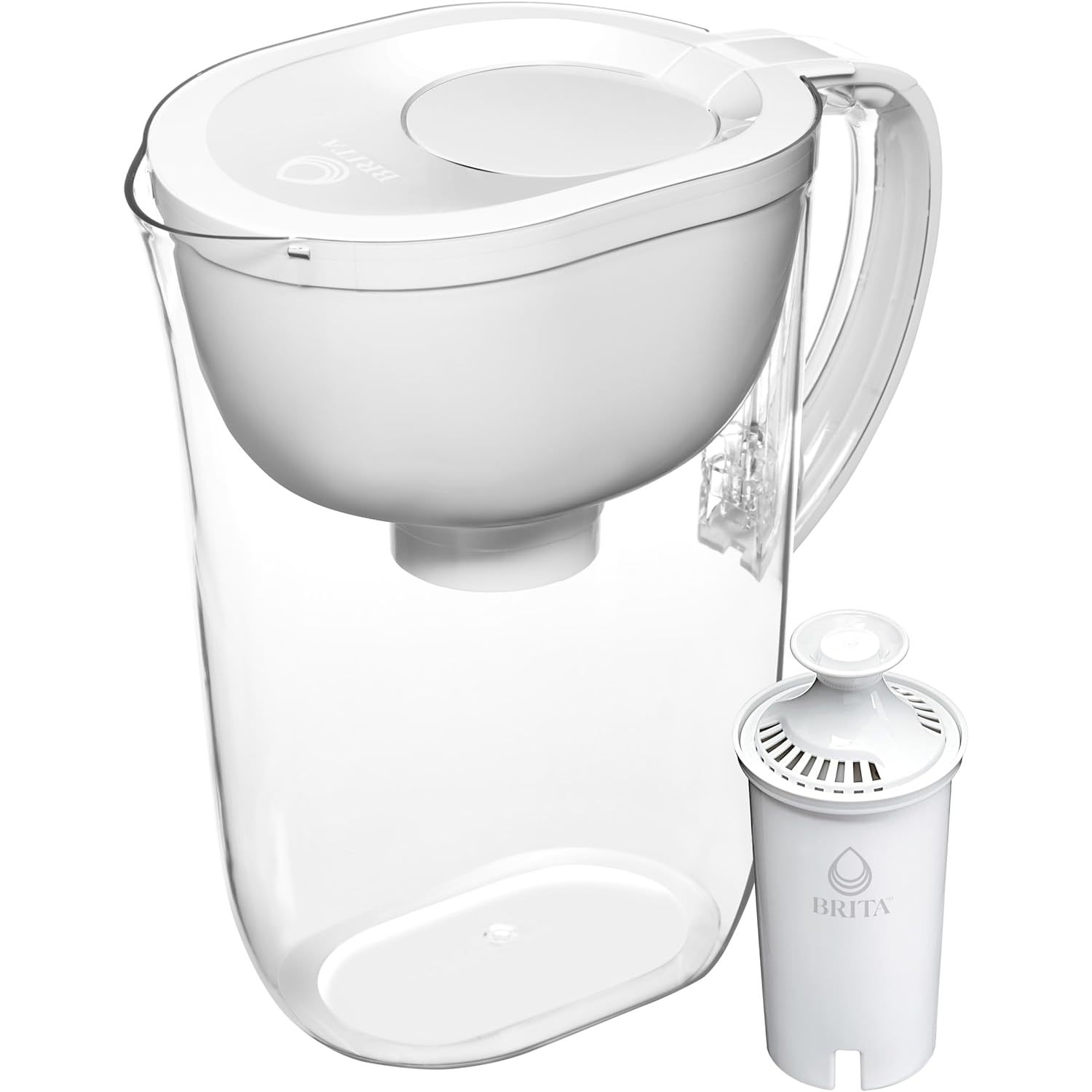 Brita Large Water Filter Pitcher, Bpa-Free Water Pitcher, Replaces, Brig... - $44.92