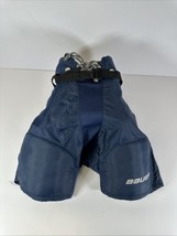 Bauer Supreme One40 Hockey Pants Youth Large Navy / Blue - $29.95