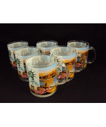 Zizo 60118 Glass Coffee Mug, 10 oz, Set Of 6, New York City Color Photog... - £11.95 GBP