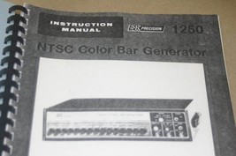BK precision 1250 NTSC Color Bar generator Instruction Operating Guide M... - $25.43