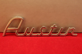 1959-1964 “Austin” Mini Copper MK1 Chrome Metal Script Emblem OEM 14A6802 - £20.03 GBP