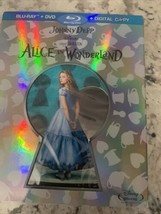 Alice in Wonderland (Blu-ray/DVD, 2010, 3-Disc Set, Includes Digital Copy) - £9.49 GBP