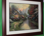 Thomas Kinkade Quiet Evening Offset Lithograph 1998 Framed Artist Signed... - £1,012.75 GBP