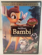 NEW Bambi Platinum Edition (Disney DVD 2005, 2-Disc Special Ed) - Factory Sealed - £14.66 GBP