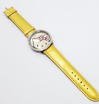 Cute Yellow Kitty Ladies/Girls Crystal Quartz Big Wrist watch - £11.77 GBP