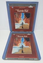 The Karate Kid CED Videodisc 1984 2-Disc Ralph Macchio Pat Morita William Zabka - £9.24 GBP