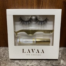 NEW - Lavaa Beauty Flirty Lash Set Exclusive 3D Mink Eyelashes Up to 30 ... - $93.15 MXN