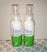 2 AVON Footworks Deodorant Spray Eliminate Bad Odor with Vitamin E-2 Pac... - $18.96