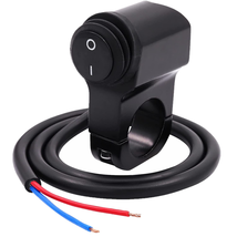 Waterproof Solid AL Alloy IP68 Toggle Switch For Motorcycle Handlebar Black NEW - £15.56 GBP